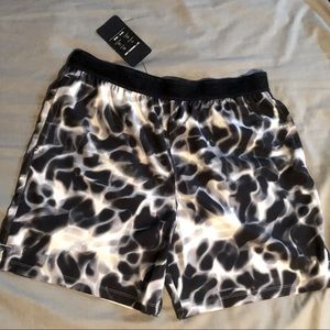 Fabletics Camo Light weight workout shorts.